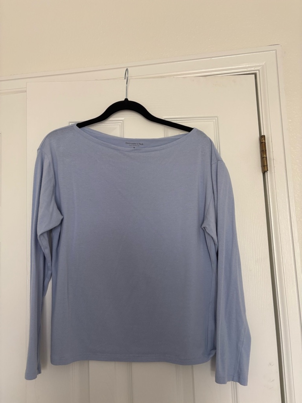 Abercrombie & Fitch Light Blue Long Sleeve Top